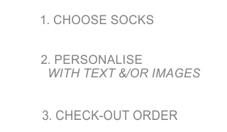 Personalised Sock Process